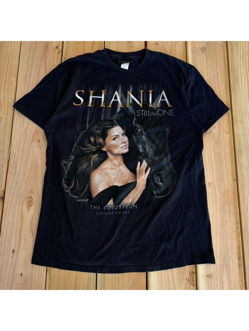 Y2k Shania Twain Still In One Colosseum Concert tour T-Shirt